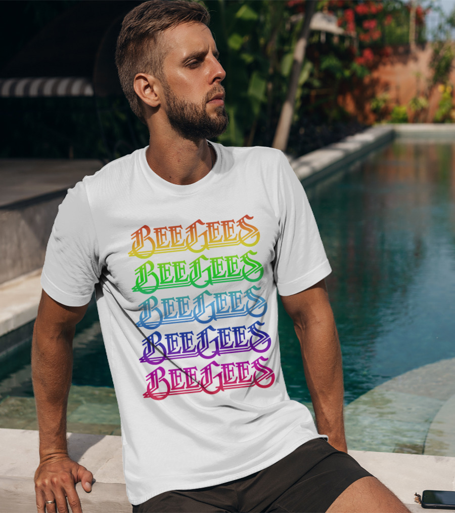 Bee Gees Rainbow T-Shirt