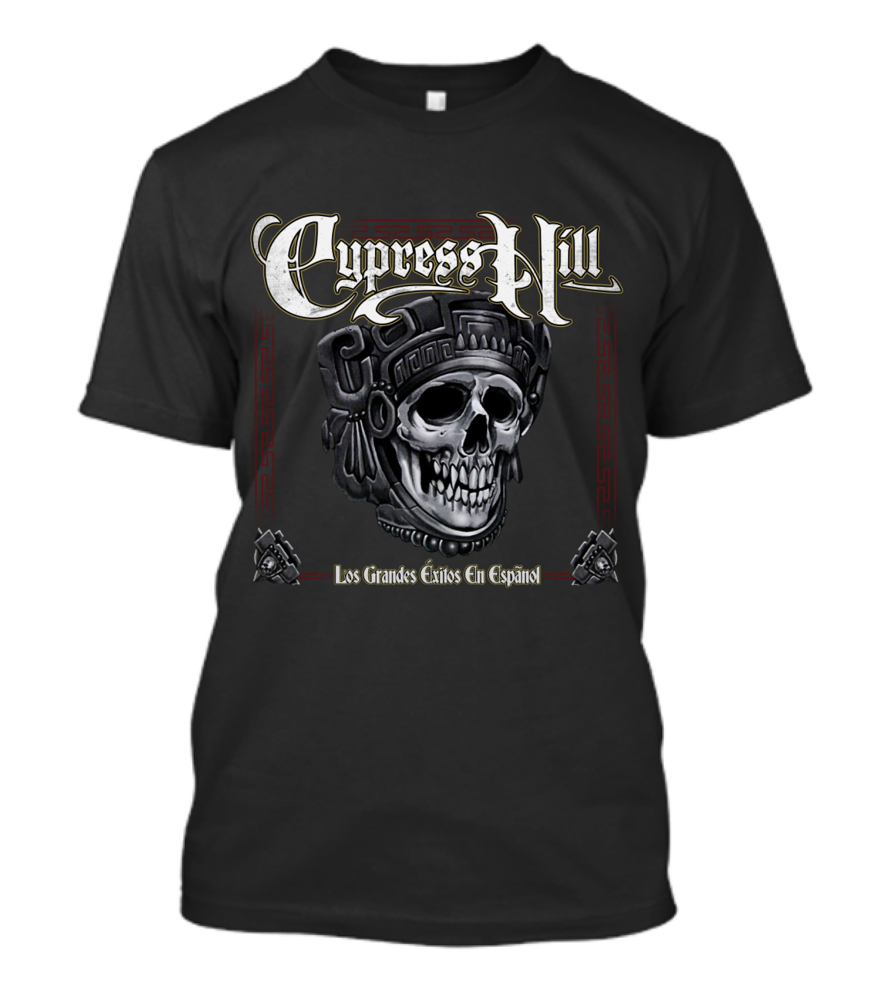 Cypress Hill Los Grandes Éxitos En Español Skull T-Shirt