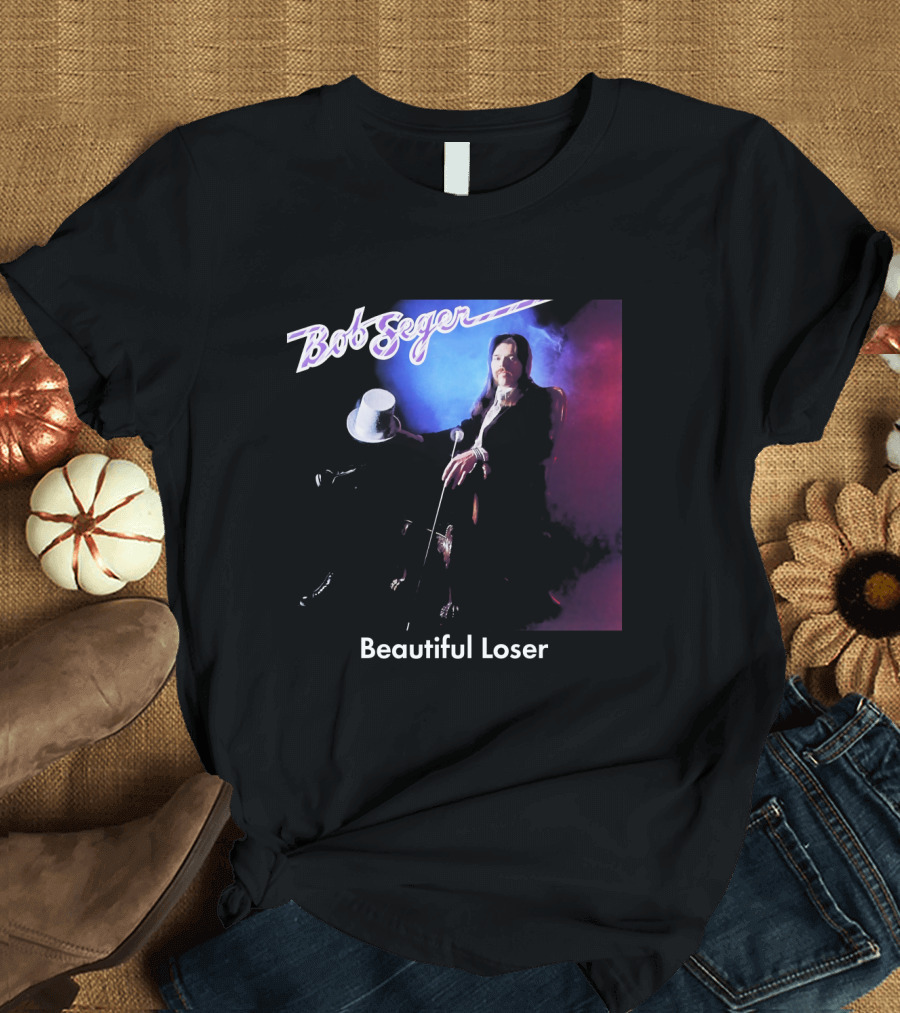 Bob Seger Beautiful Loser Album Cover T-Shirt