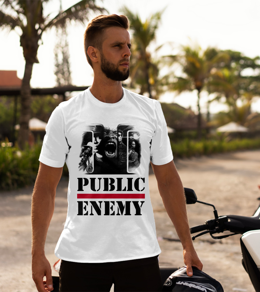 Public Enemy Iconic Hip Hop Music Legacy T-Shirt