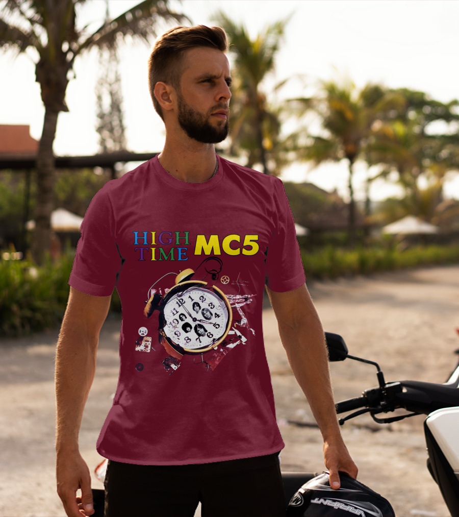 High Time Mc5 Clock T-Shirt