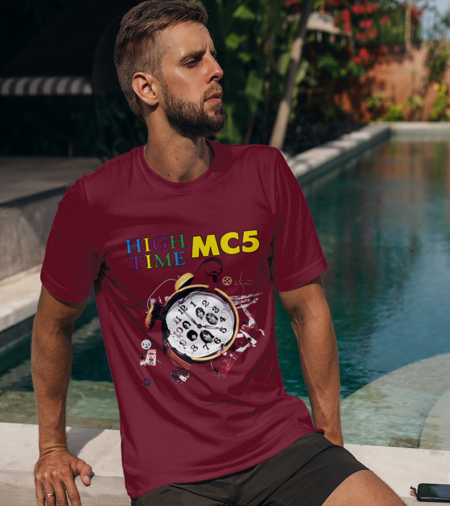 High Time Mc5 Clock T-Shirt