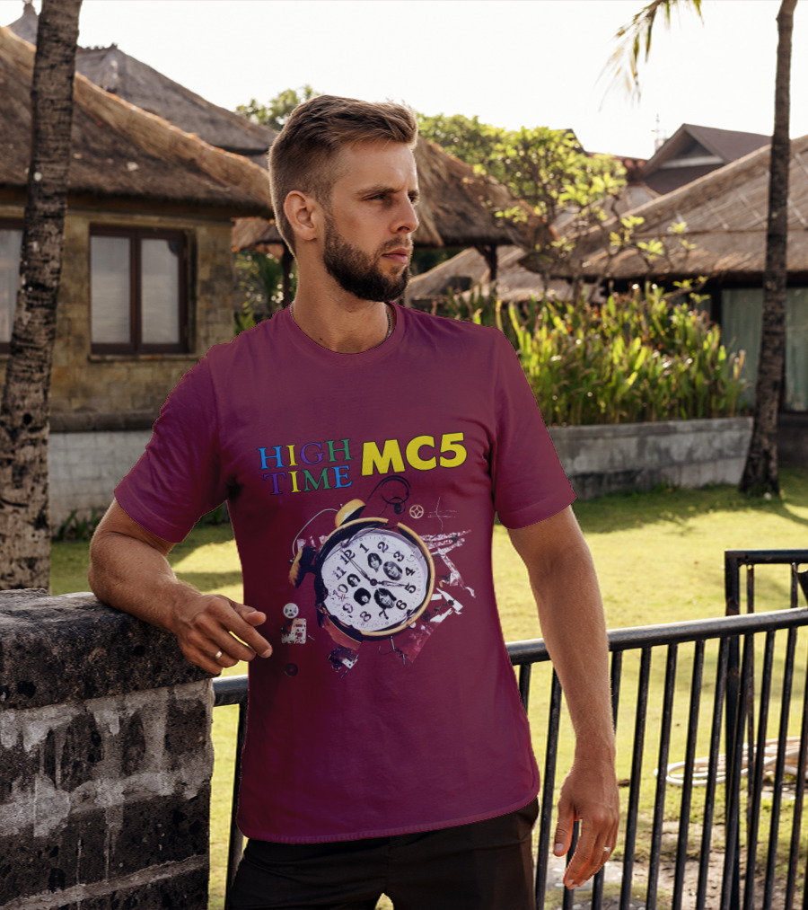 High Time Mc5 Clock T-Shirt
