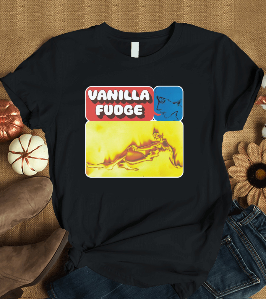 Vanilla Fudge Psychedelic Graphic Vintage T-Shirt