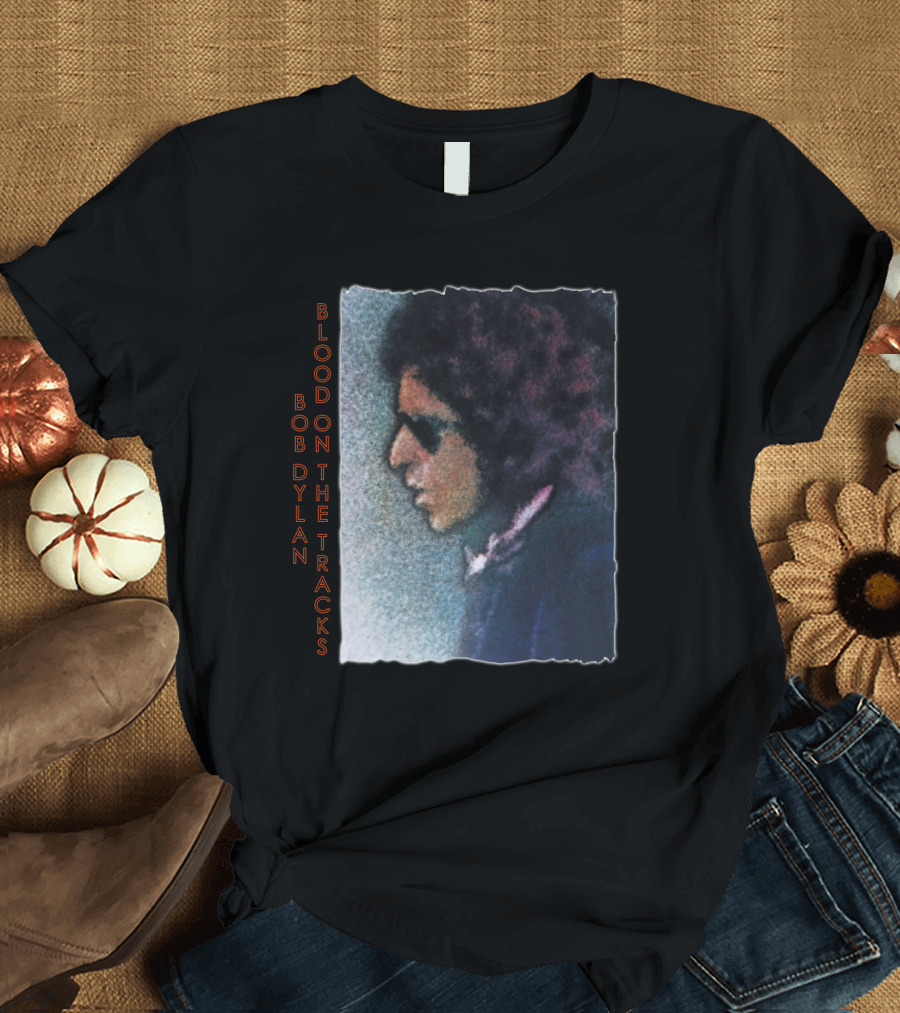 Bob Dylan Blood on the Tracks Album Cover T-Shirt