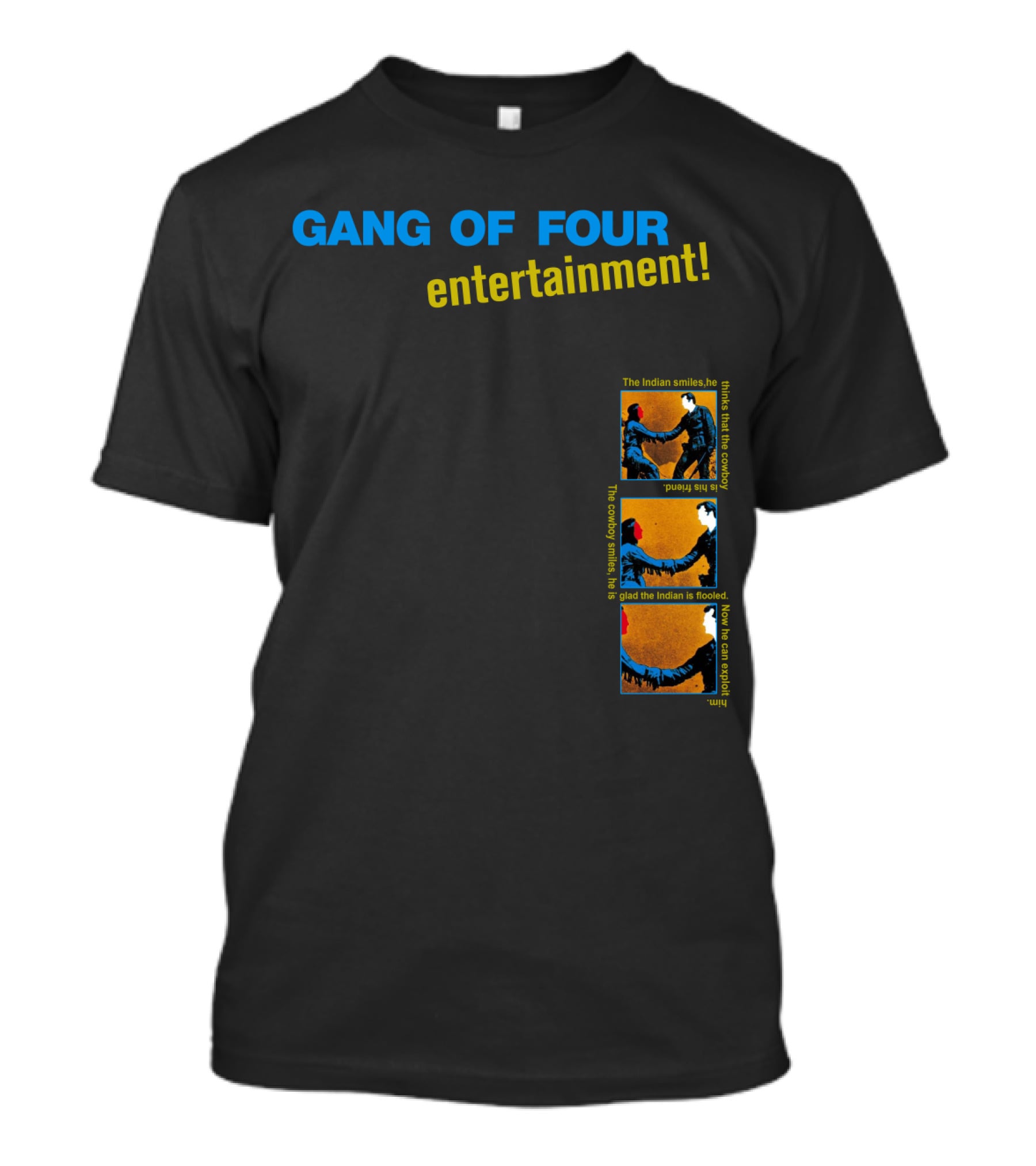 Gang Of Four Entertainment Indian Smiles Band Concept T-Shirt