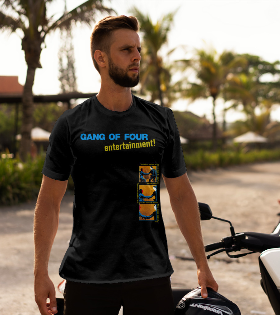 Gang Of Four Entertainment Indian Smiles Band Concept T-Shirt
