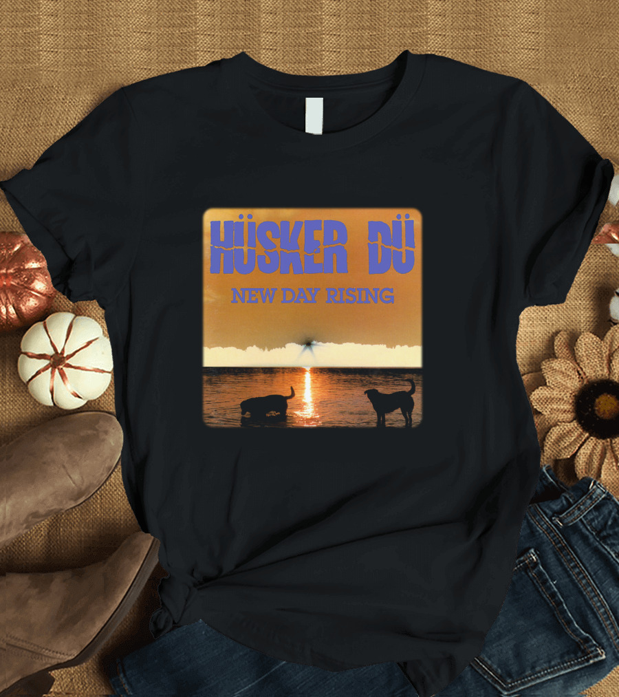 Hüsker Dü New Day Rising Sunrise Dogs T-Shirt