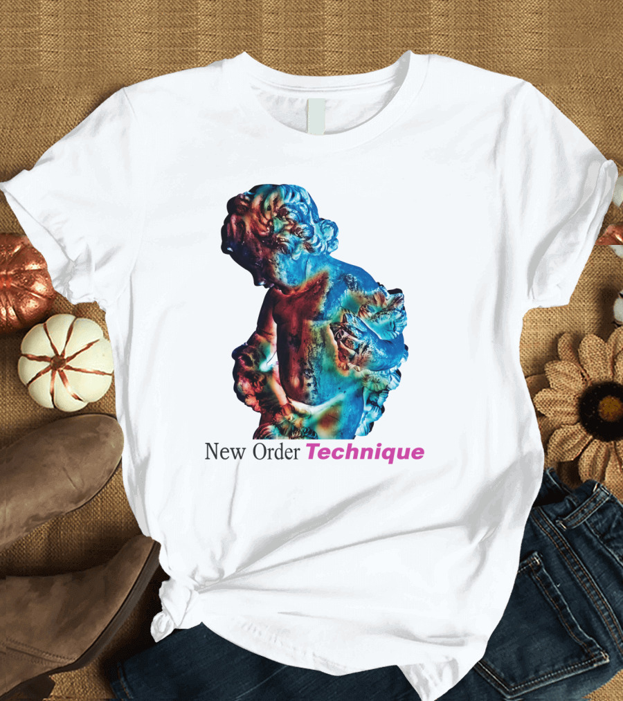 New Order Technique Album Sculpture T-Shirt