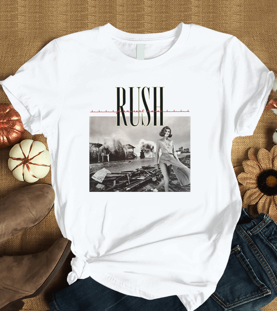 Rush Permanent Waves Album Cover T-Shirt