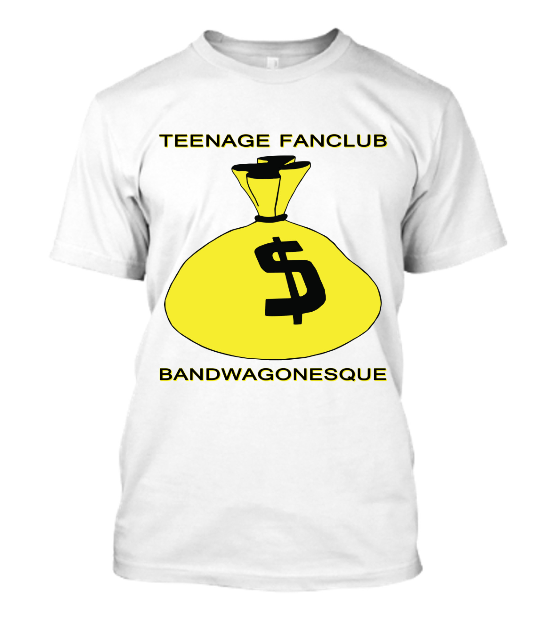Teenage Fanclub Bandwagonesque Money Bag Icon With Dollar Sign T-Shirt
