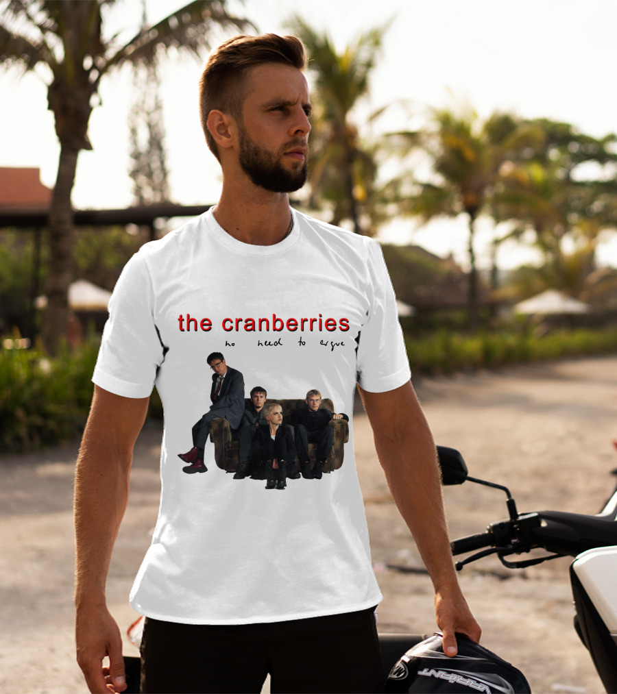 The Cranberries No Need To Argue Album Cover Sofa Band Members T-Shirt