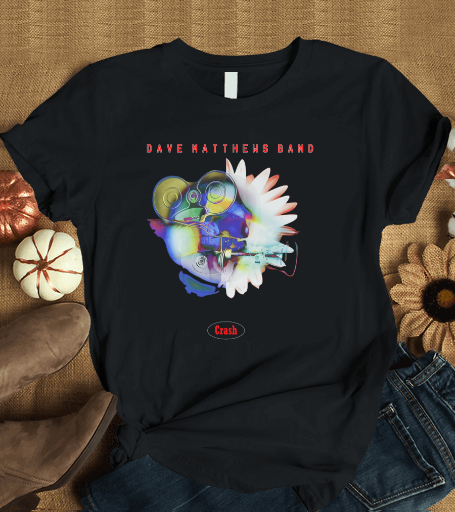 Dave Matthews Band Crash Album Art Colorful Abstract T-Shirt