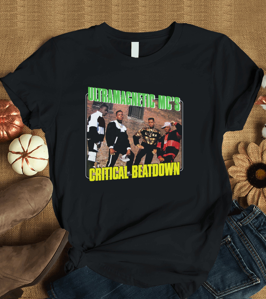Ultramagnetic MC's Critical Beatdown 1988 Hip Hop Album Cover T-Shirt
