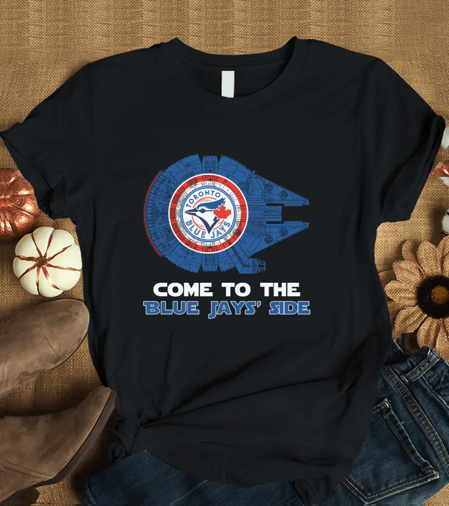 Toronto Blue Jays Come to the Blue Jays' Side Millennium Falcon MLB T-Shirt