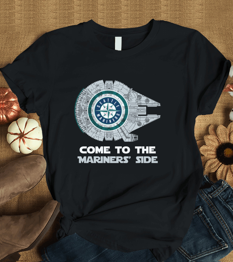 Seattle Mariners Millennium Falcon Come to the Mariners' Side T-Shirt