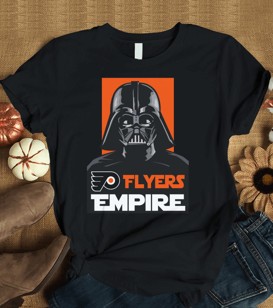 Flyers Empire Darth Vader Philadelphia NHL T-Shirt