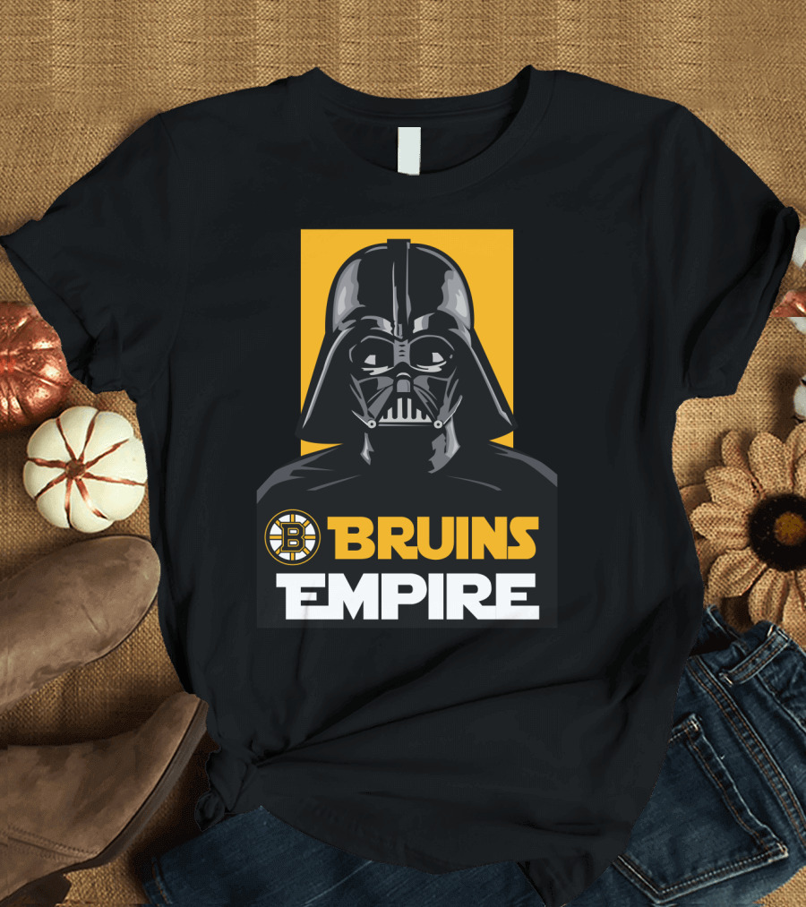 Bruins Empire Boston Bruins Darth Vader NHL T-Shirt