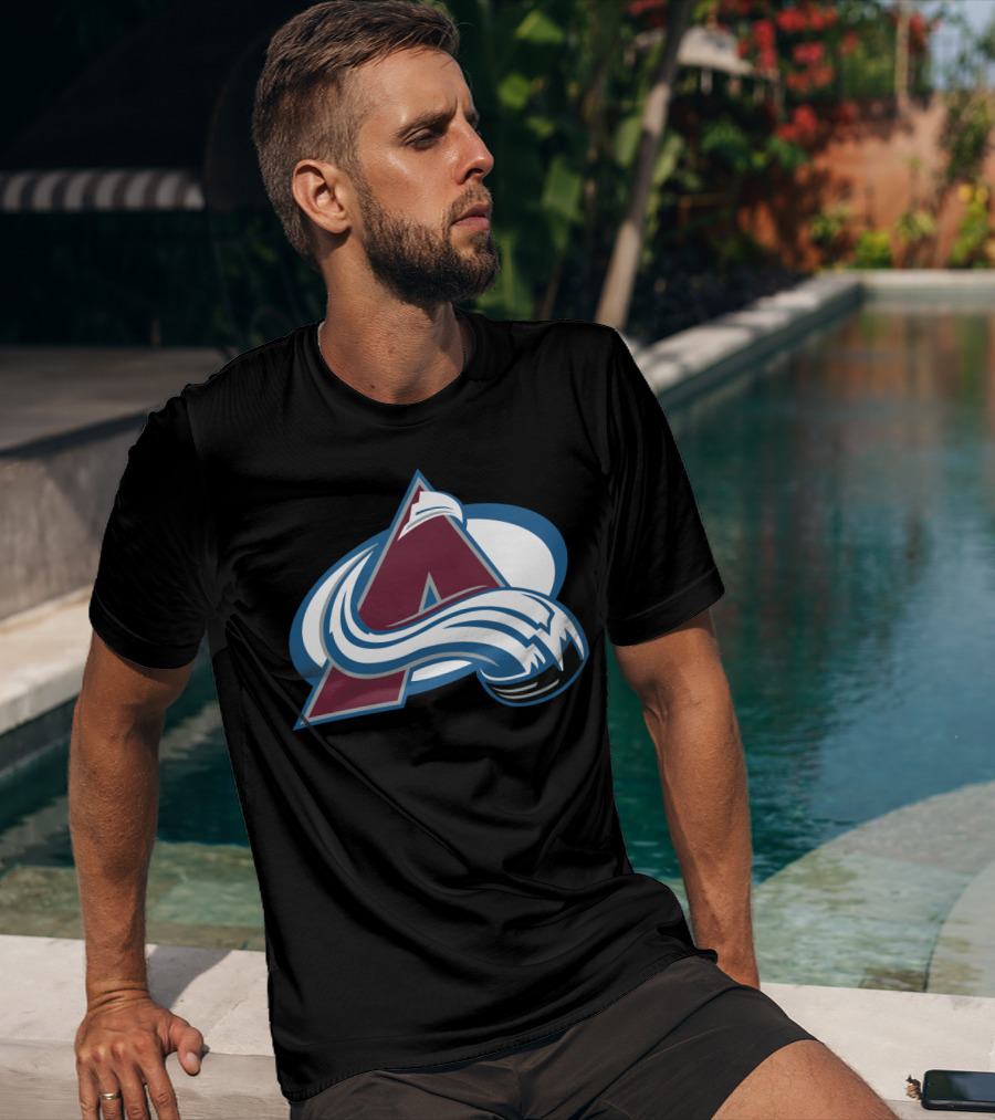 Colorado Avalanche NHL Team Logo Emblem T-Shirt