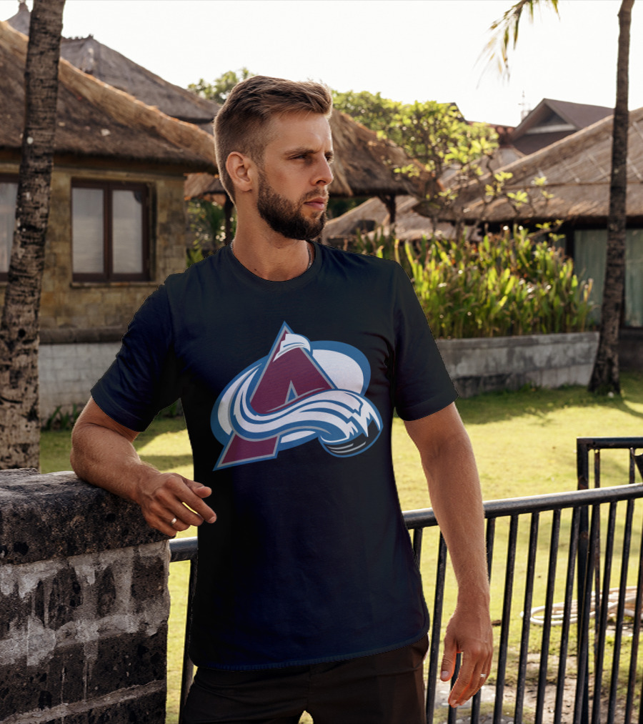 Colorado Avalanche NHL Team Logo Emblem T-Shirt