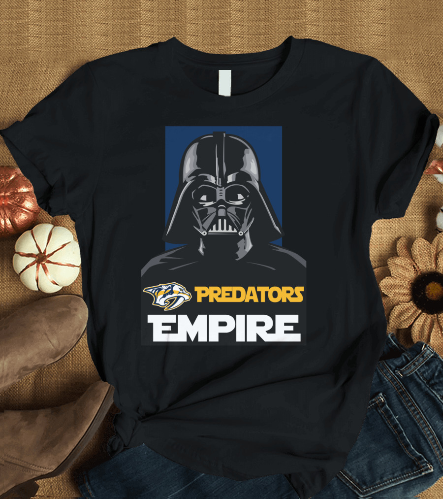 Nashville Predators Empire Darth Vader NHL T-Shirt