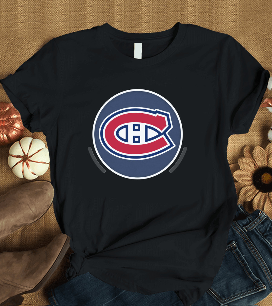 Montreal Canadiens Power Decal Logo Emblem T-Shirt