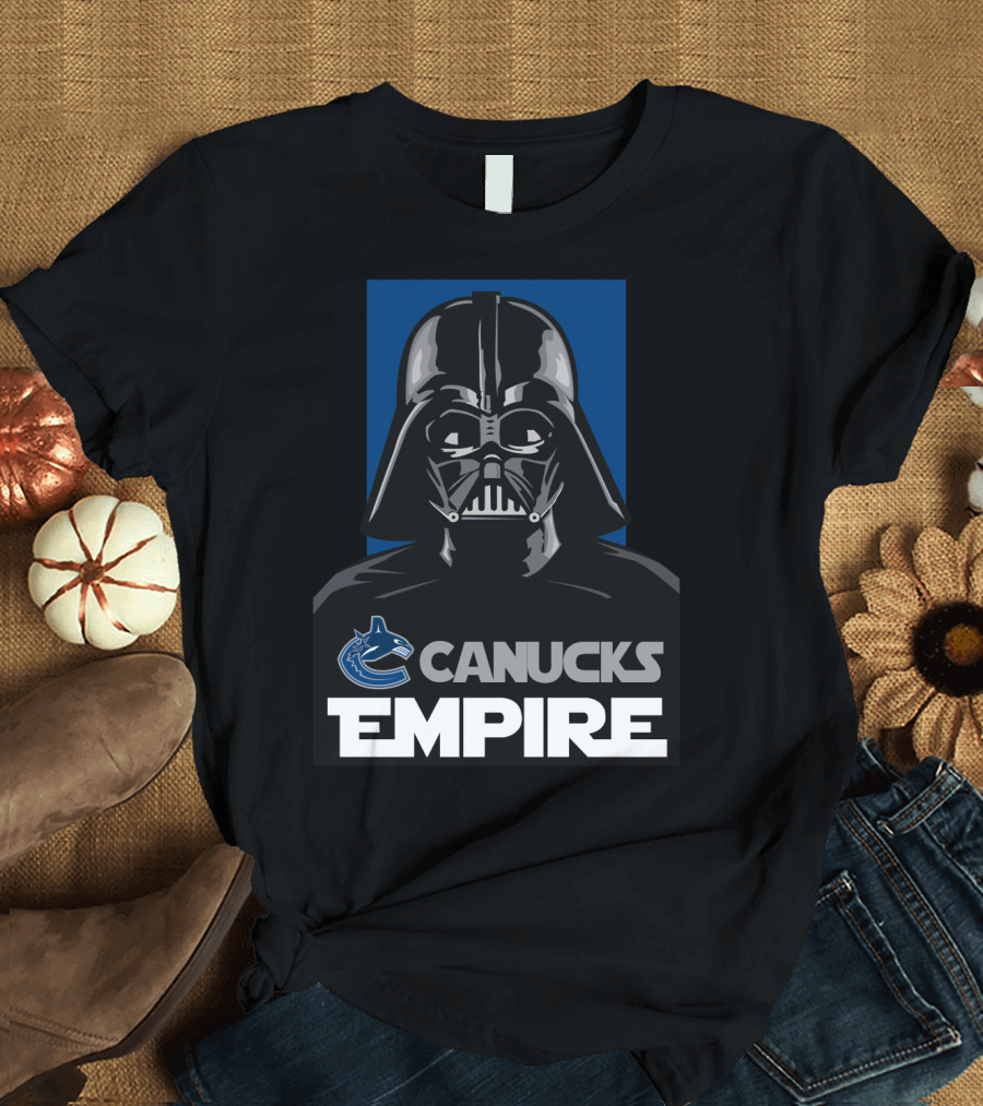 Canucks Empire Darth Vader NHL Vancouver T-Shirt