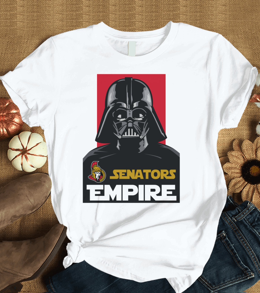 Ottawa Senators Darth Vader Empire NHL T-Shirt