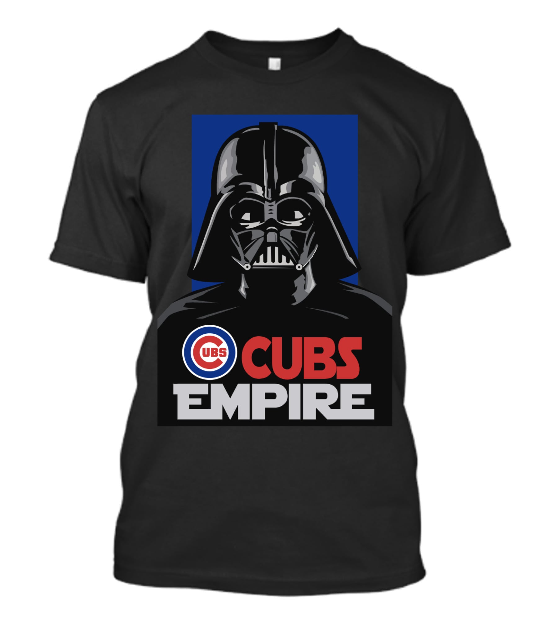Cubs Empire Vader Chicago Cubs Logo Fusion T-Shirt