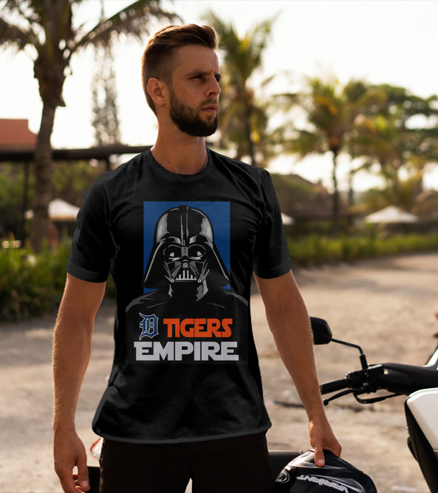 Detroit Tigers Empire Darth Vader T-Shirt