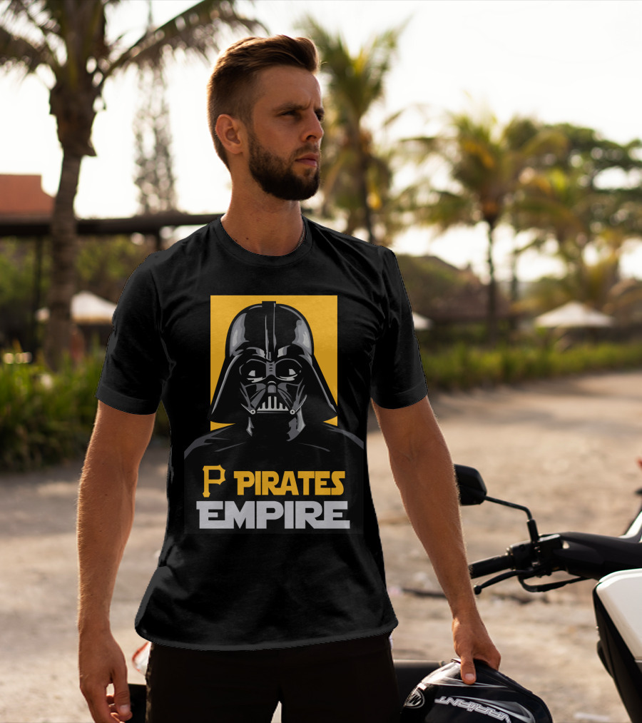 Pittsburgh Pirates Empire Darth Vader Iconic Mashup T-Shirt