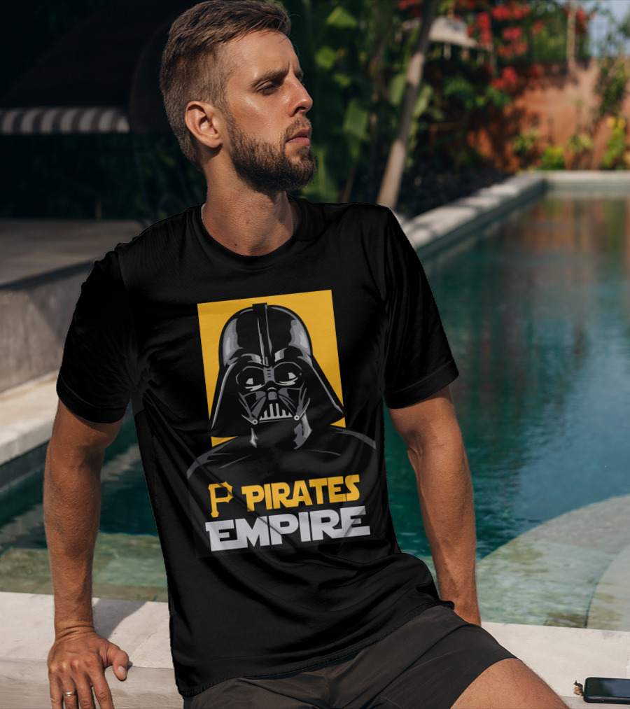 Pittsburgh Pirates Empire Darth Vader Iconic Mashup T-Shirt