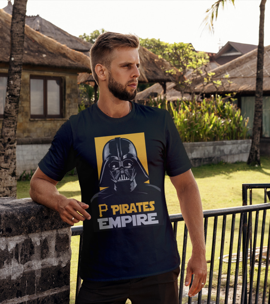 Pittsburgh Pirates Empire Darth Vader Iconic Mashup T-Shirt