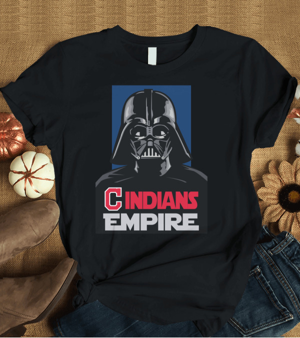 T-Shirt: C Indians Empire Darth Vader T-Shirt C Indians Empire Darth Vader T-Shirt