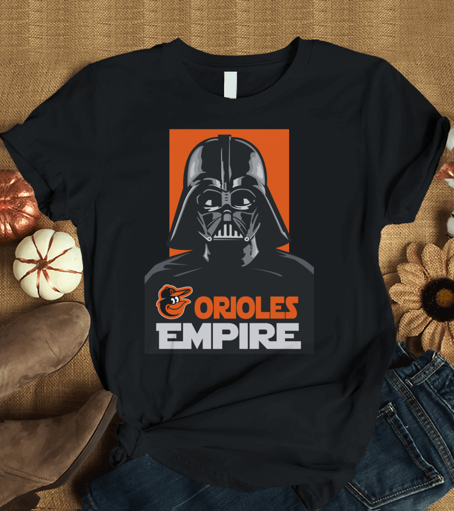 Orioles Empire Darth Vader Baltimore Orioles T-Shirt