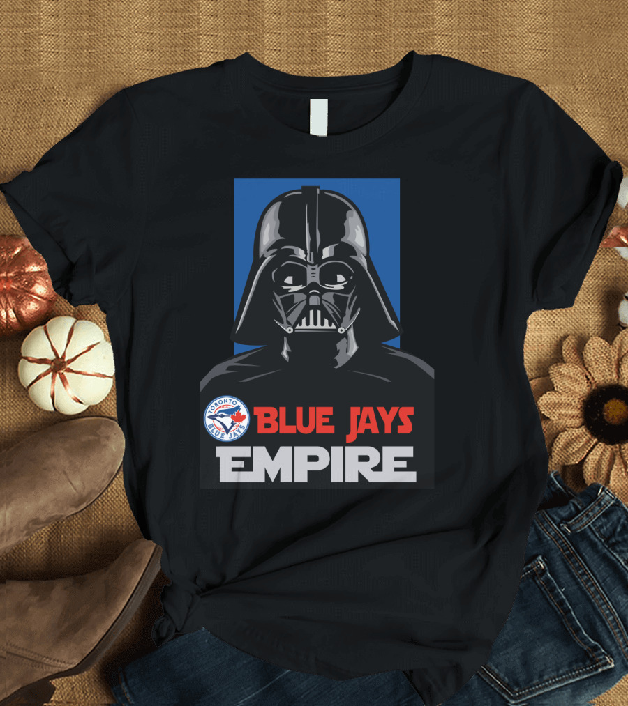 Toronto Blue Jays Darth Vader Blue Jays Empire T-Shirt