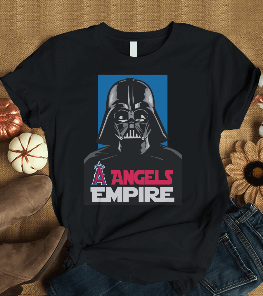 Los Angeles Angels Empire Darth Vader T-Shirt