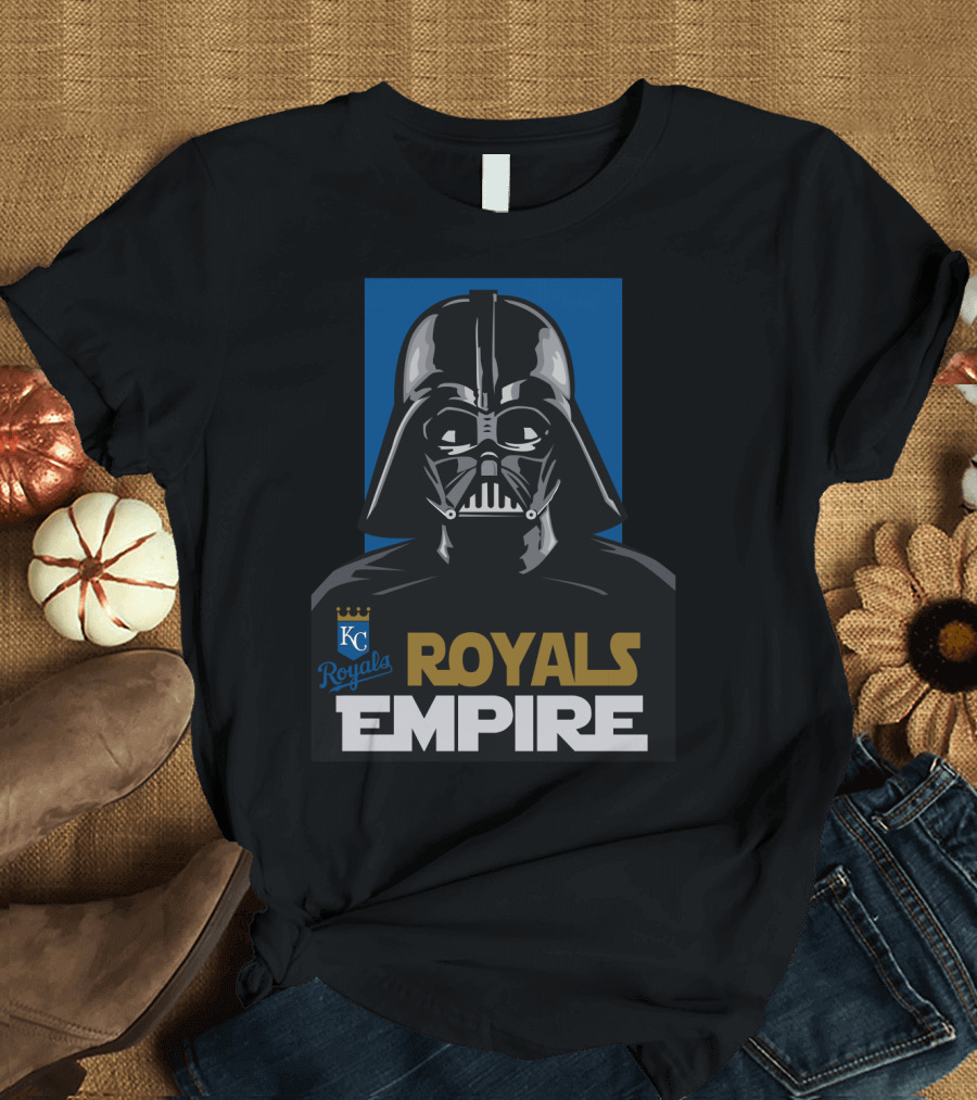 Kansas City Royals Empire Darth Vader T-Shirt