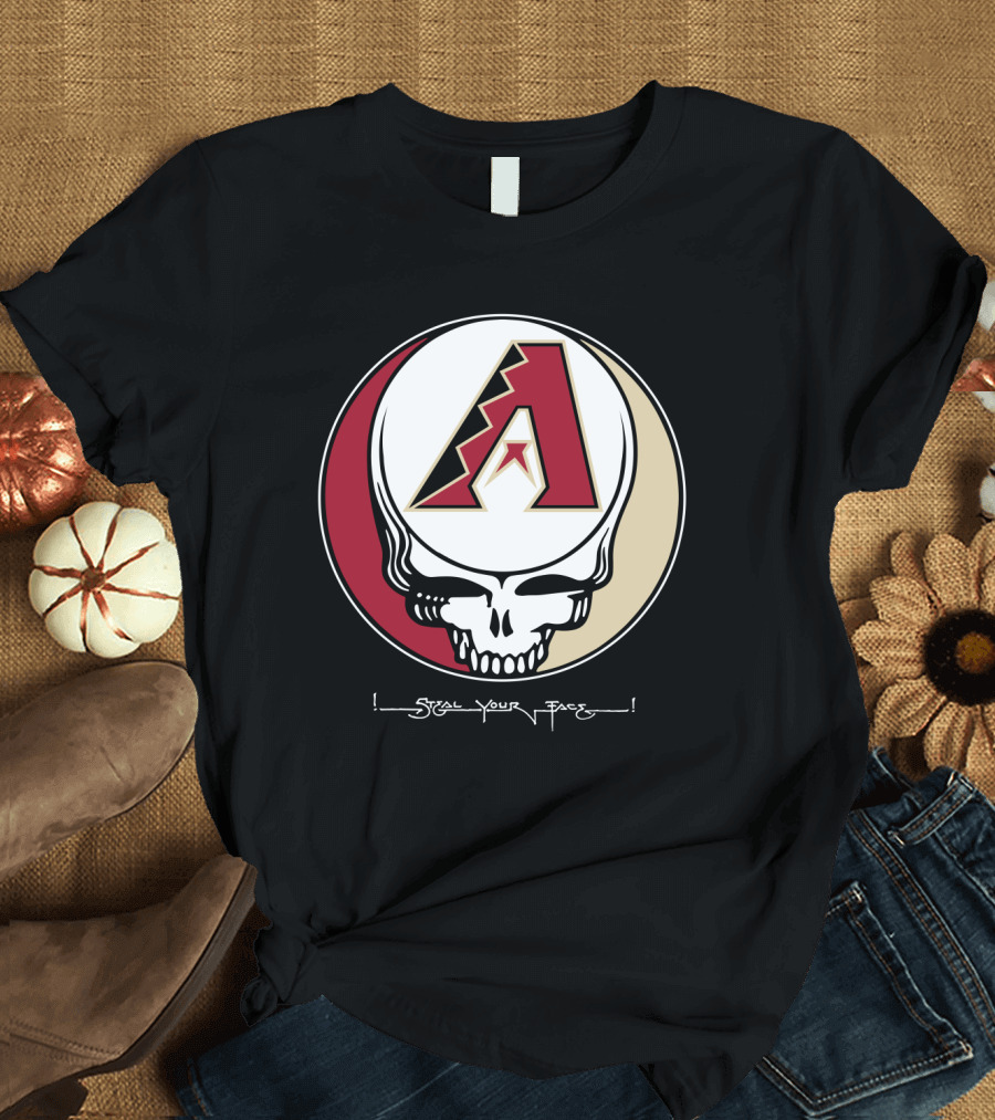 GRATEFUL DEAD Steal Your Face Arizona Diamondbacks T-Shirt