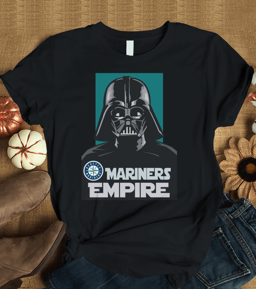 Seattle Mariners Darth Vader Empire T-Shirt