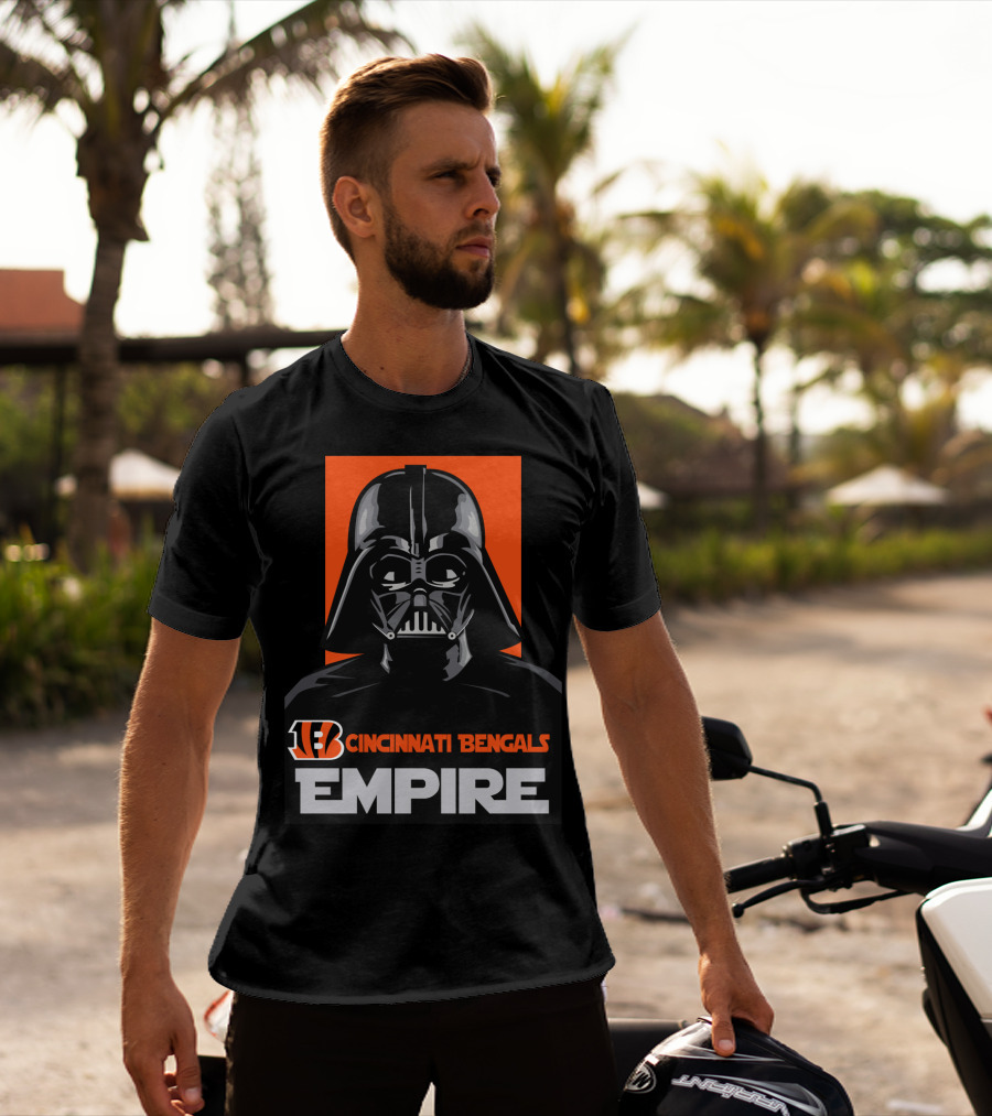 Cincinnati Bengals Darth Vader Empire T-Shirt