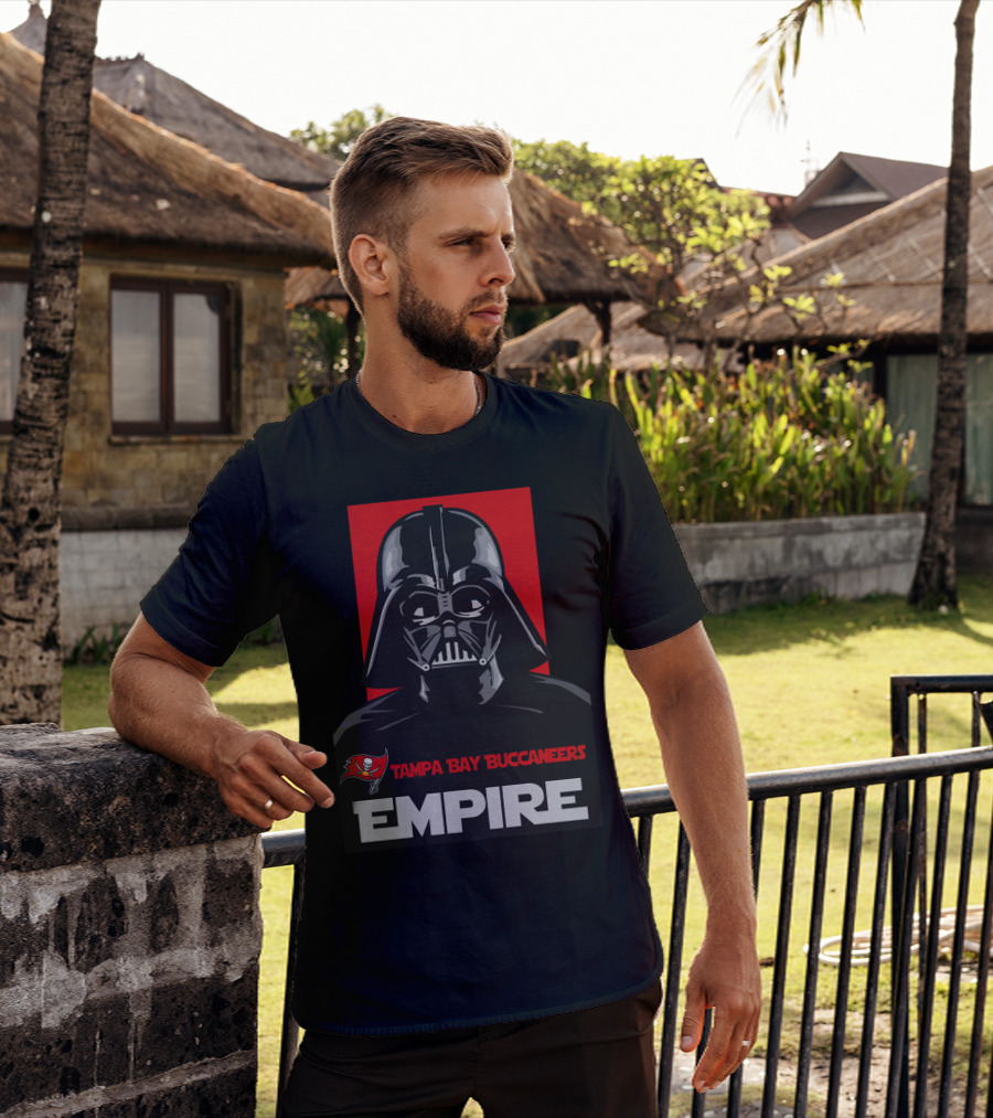 Tampa Bay Buccaneers Darth Vader Empire T-Shirt