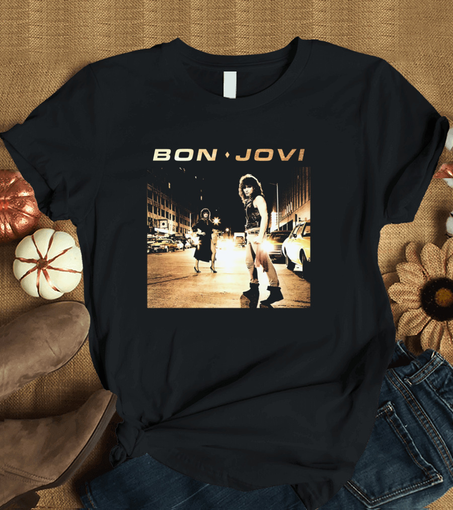 BON JOVI Urban Street Scene T-Shirt