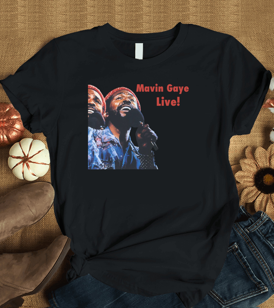 Marvin Gaye Live 15 MVG Performance T-Shirt