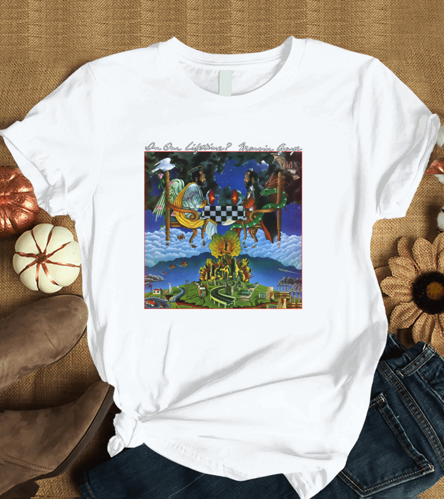 In Our Lifetime Marvin Gaye Album T-Shirt