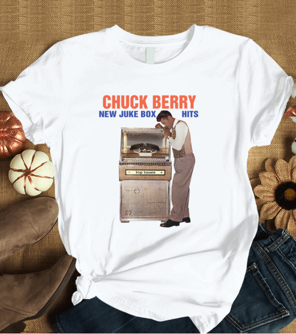 T-Shirt: CHUCK BERRY NEW JUKE BOX HITS Juke Box Top Tunes T-Shirt CHUCK BERRY NEW JUKE BOX HITS Juke Box Top Tunes T-Shirt