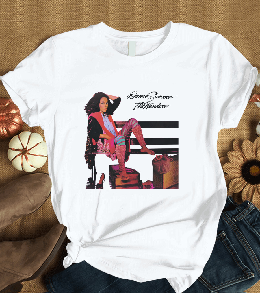 Donna Summer The Wanderer Album Cover T-Shirt