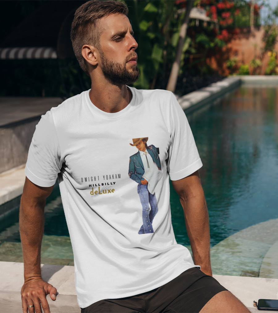 DWIGHT YOAKAM Hillbilly DeLuxe Cowboy T-Shirt