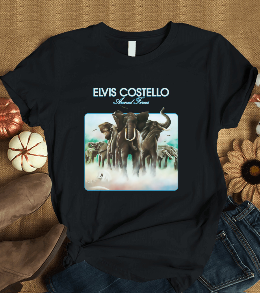 Elvis Costello Armed Forces Elephant T-Shirt