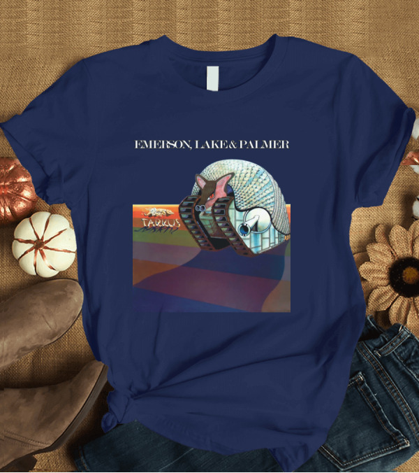 T-Shirt: Emerson, Lake and Palmer Tarkus 12 Album Cover T-Shirt Emerson, Lake and Palmer Tarkus 12 Album Cover T-Shirt